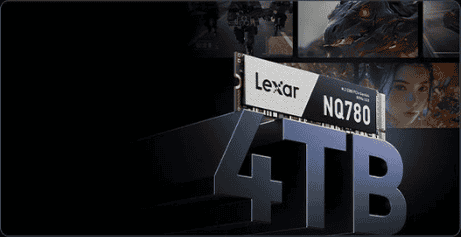 Lexar NQ780 2TB (LNQ780X002T) - M.2 2280 NVME Gen 4 SSD 33 Lexar NQ780 3 6